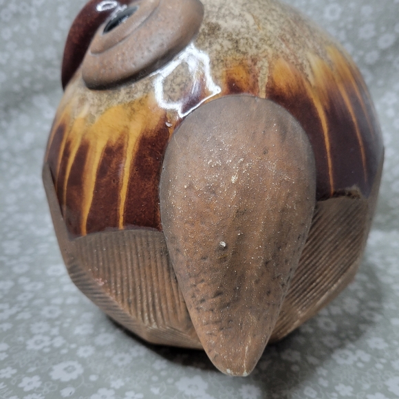 10' Ceramic Pottery Owl - Picture 3 of 4
